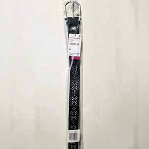 Vince Camuto, NEW w/ tags, geometric perferated belt, L
